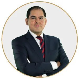 Fotografía del Dr. Gustavo Garduño Domínguez, docente de Argumentación Jurídica y coautor de obras jurídicas.