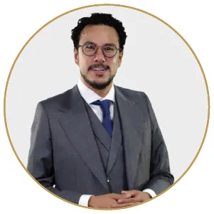 Fotografía del Mtro. Sebastián Patiño, docente de Derecho de la Seguridad Social y especialista en seguridad social.