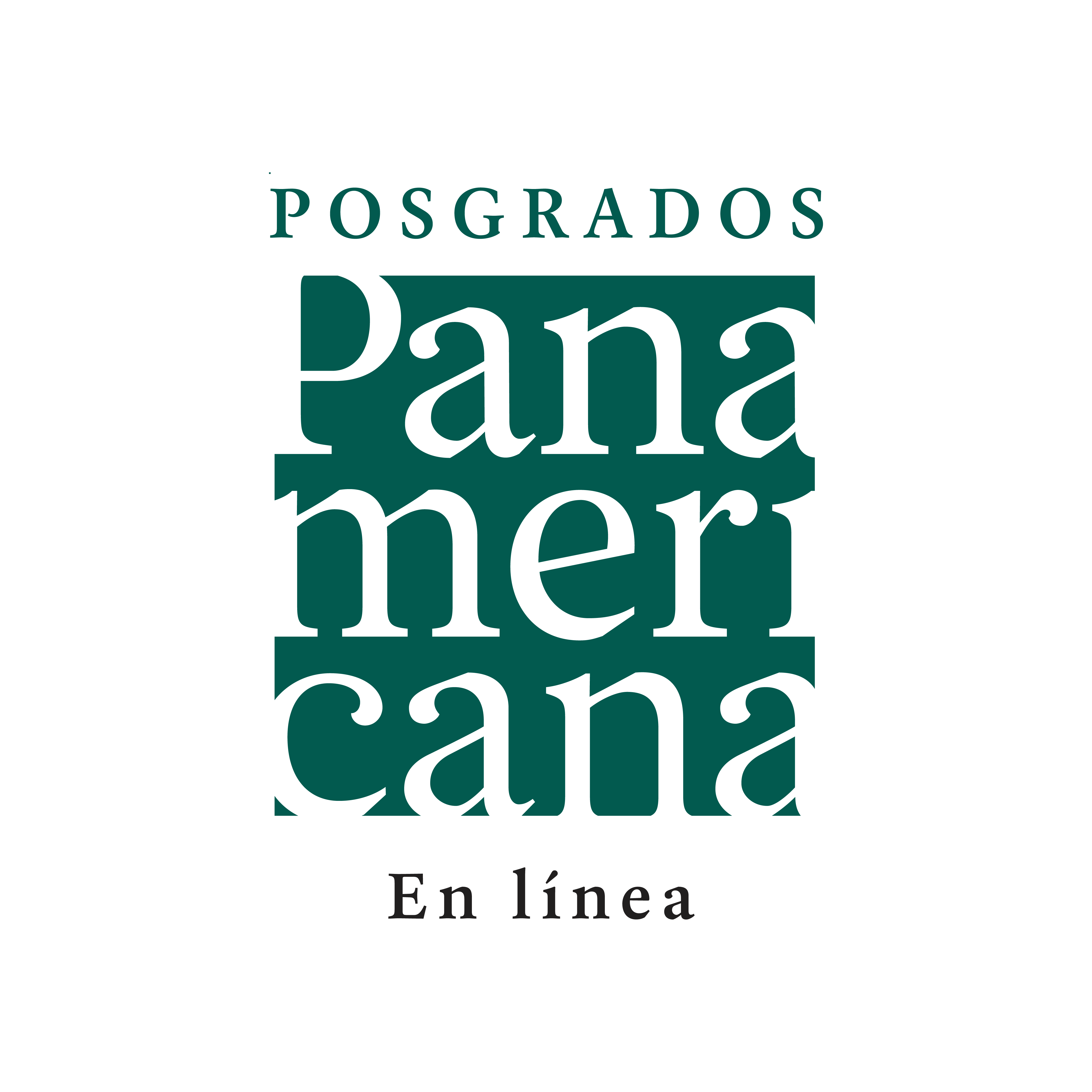 Logo de Posgrados Panamericana en línea para la maestría en mercadotecnia de la Universidad Panamericana