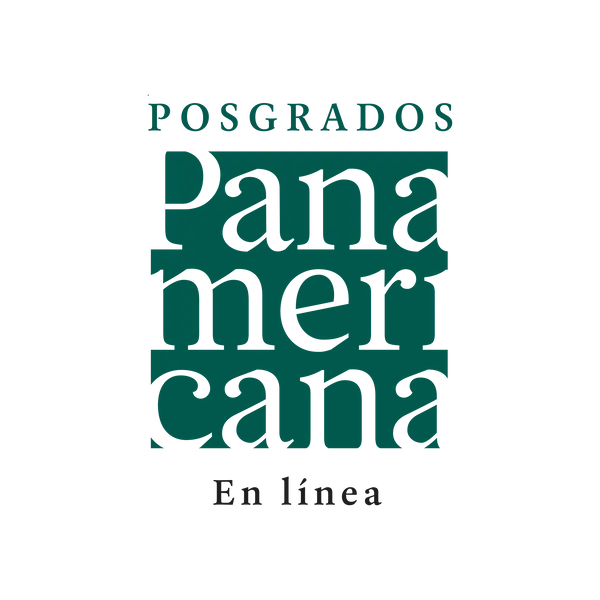Logo de Posgrados Panamericana en línea para la maestría en mercadotecnia de la Universidad Panamericana